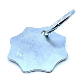 Identifikační štítek k řetězovým úvazkem tr.8